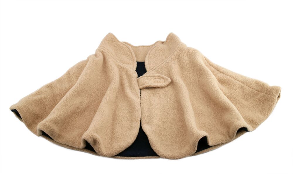 MH-1280 USB Verwarmde Schouderdeken, Lichtbruin