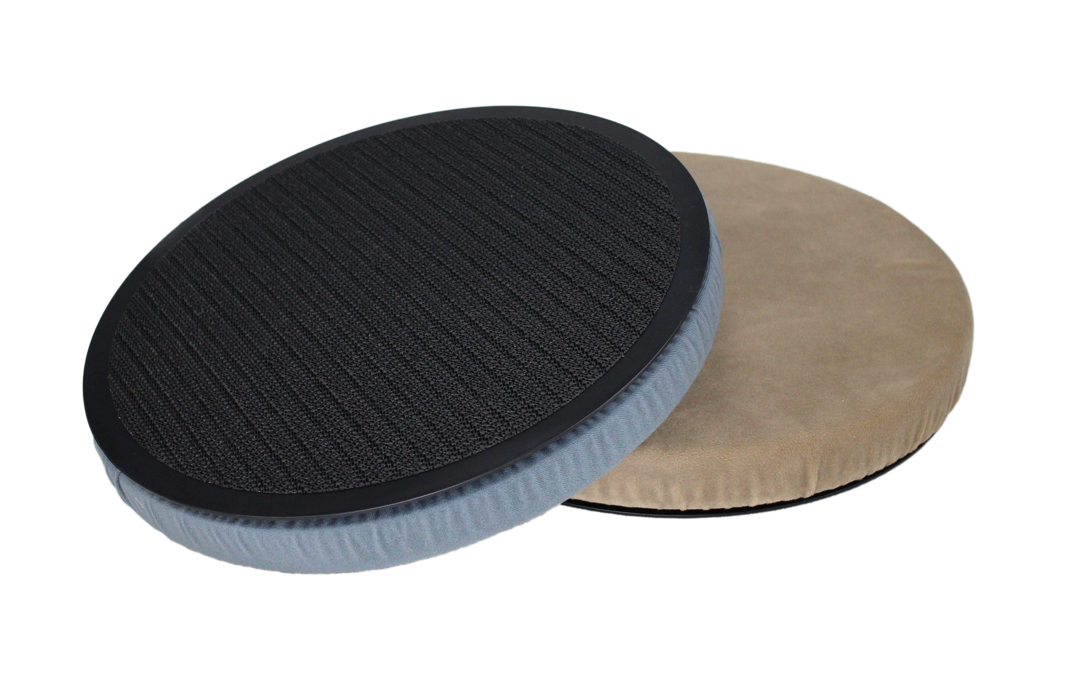 SS-2750C 360° Draaikussen gestoffeerd, Kunststof, Camel - Afbeelding 4