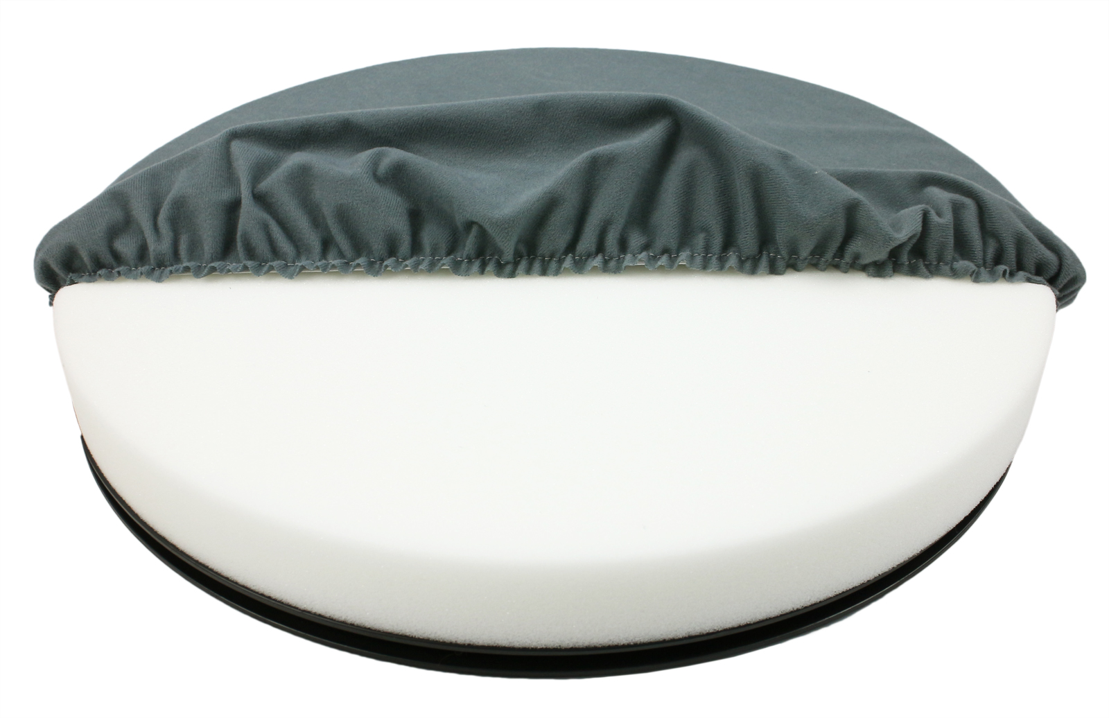 SS-2750G 360° Draaikussen gestoffeerd, kunststof, Grijs - Afbeelding 2