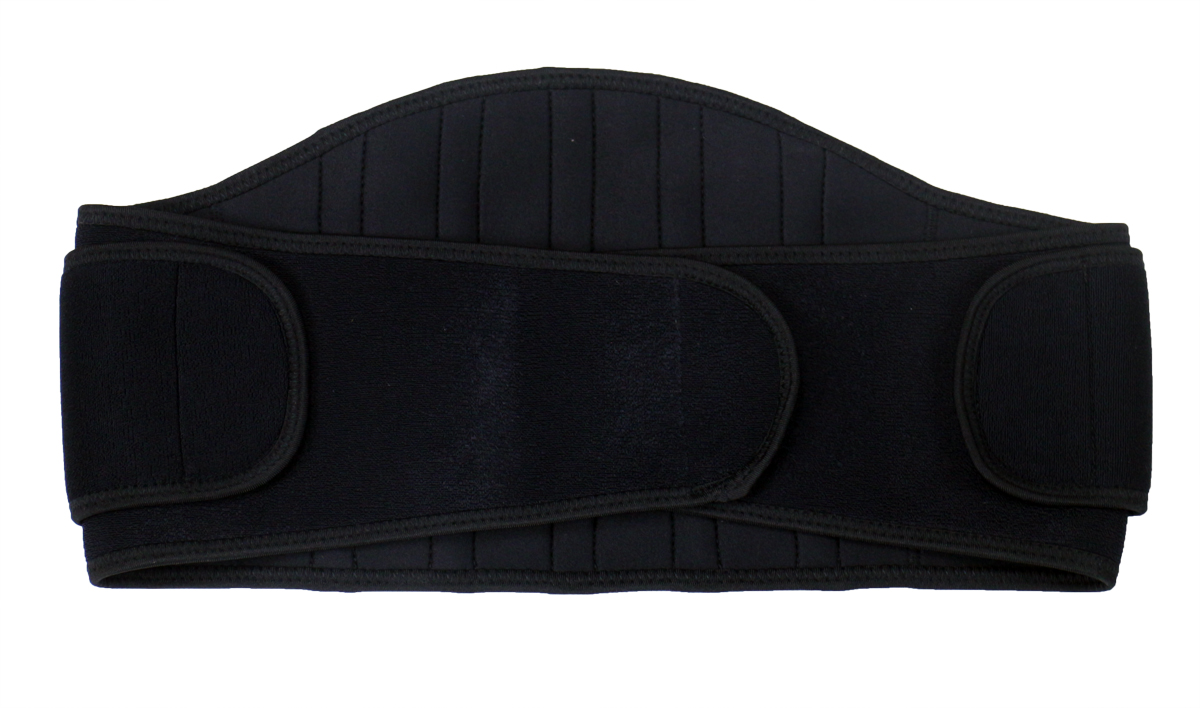 MB-7110M Zwangerschap gordel- Orthopedische ondersteuning - aan bekken en lenden - tijdens zwangerschap periode - zwart - meet M: geschikt voor taille-omvang: 101.6~111.7cm - Afbeelding 2