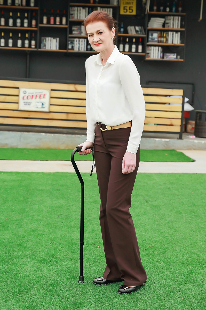 MW-1340 Wandelstok - loopstok verstelbaar met comfortgreep - Afbeelding 3