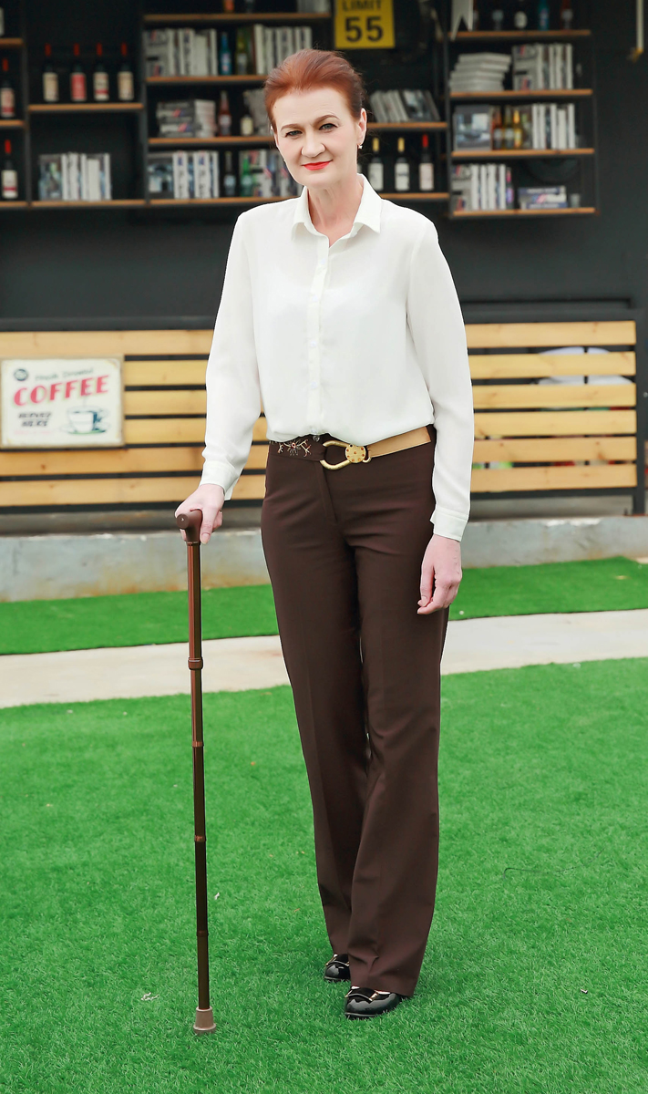 MW-1390 Wandstok, opvouwbaar - Afbeelding 3