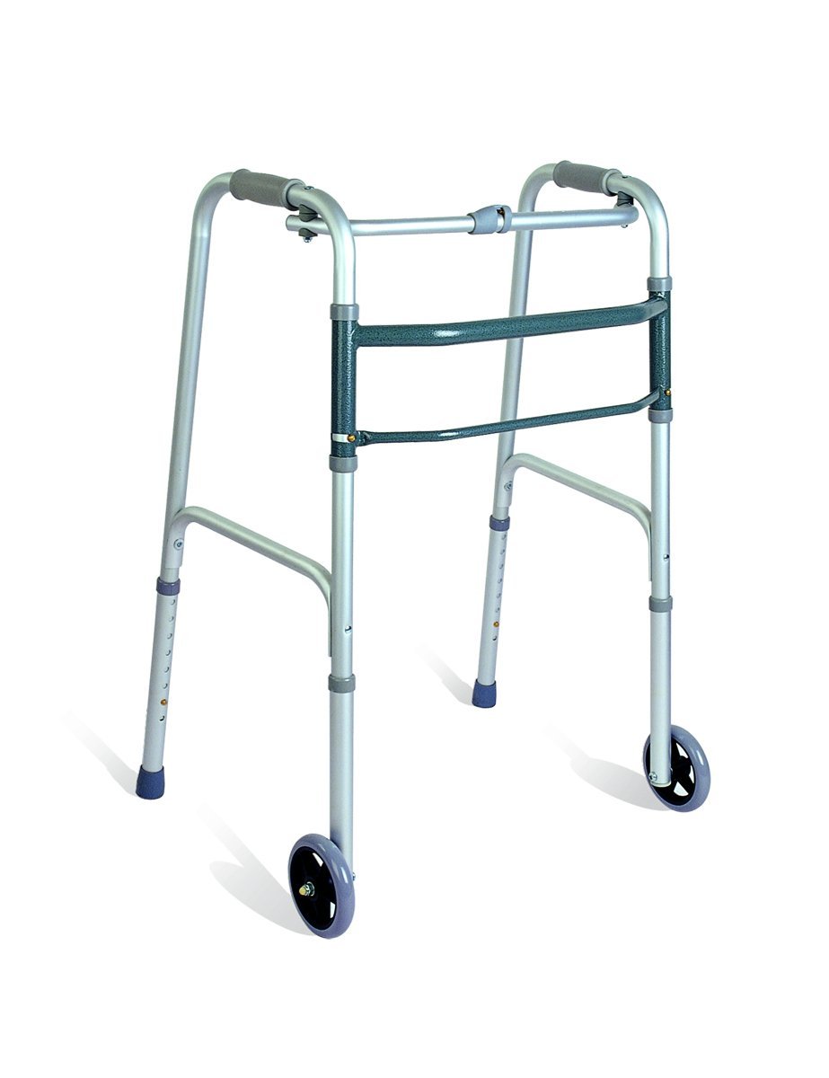 MW-3700 Loop hulpmiddel met 2 voorwielen, vouwbaar