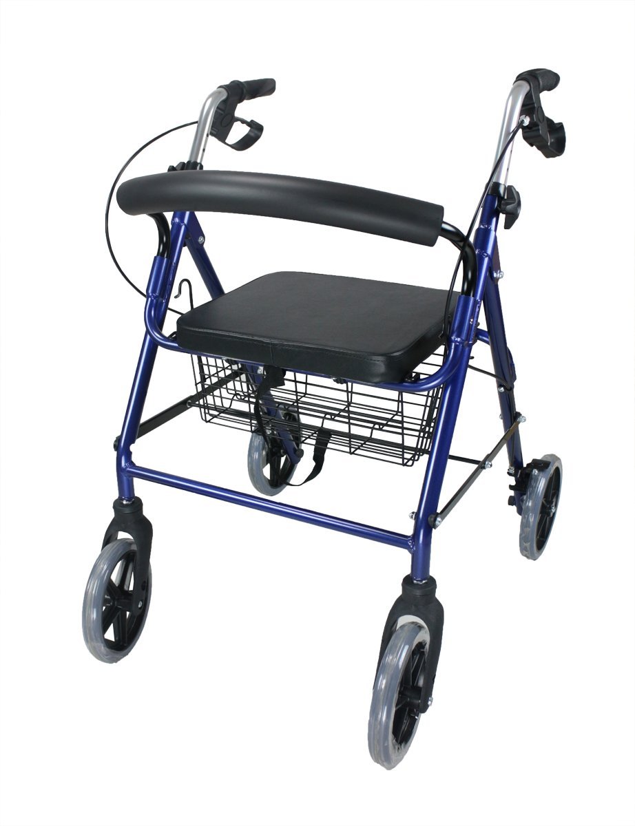 MW-4500 Rollator met korf, vouwbaar