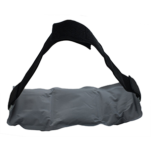 ObboMed MV- 5442 warm en koud kompres met verstelbare elastische band (hot-cold pack) - 2 packs + 2 elastische banden – herbruikbaar- 38 x 14 cm – hulpmiddel tegen spierpijn, stijve spieren en fysieke pijnen - Afbeelding 3