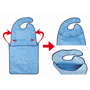 ObboMed MG-1600 – waterproof slabbetje/ kledingbeschermer/schort voor volwassenen - Afbeelding 4