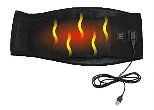 MH-2370M- USB verwarmde band/gordel met 16 magneten – verlichting van pijn in de rug/buik- geschikt voor een taille van 95-120 cm – verwarmd door middel van Graphene - Afbeelding 4