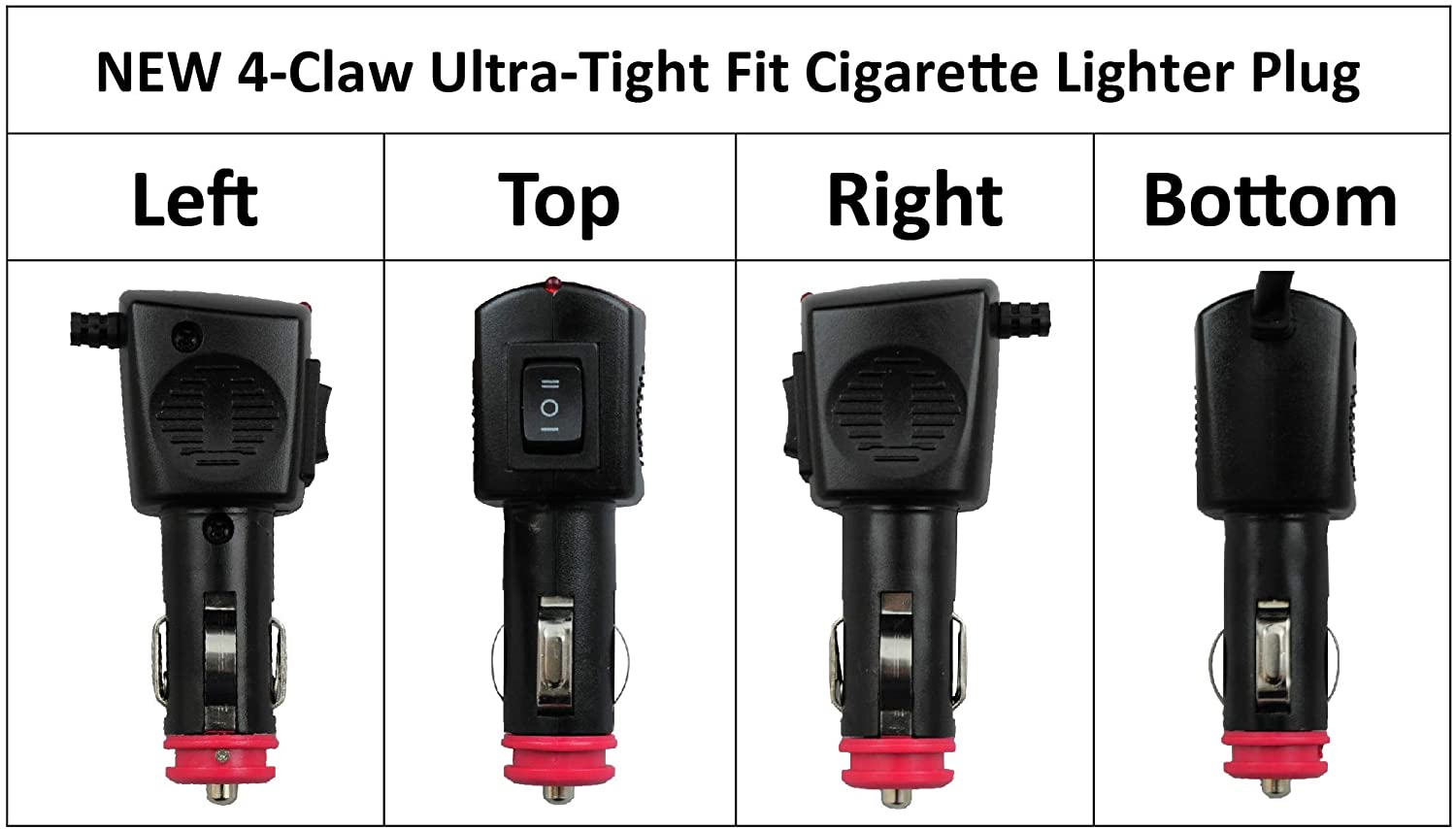 ObboMed PD-3020 – handige oplader voor in de auto – drie 12V/24V aansluitingen voor de sigarettenaansteker en 2 USB aansluitingen van 2,5 Ampère. - Afbeelding 2