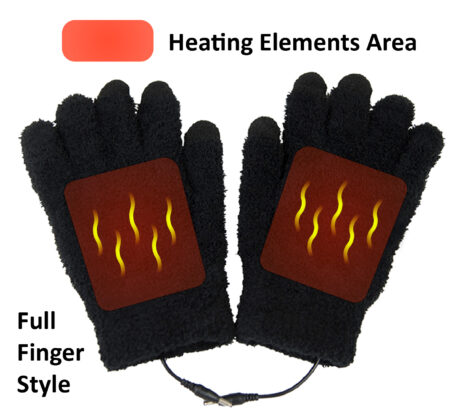 Obbomed MH-1005 USB elektrisch verwarmde handschoenen - verwarmingselement tot in de vingers - touchscreen vingertoppen