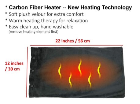 ObboMed MH-2000G verwarmde deken met carbon warmte element – 12 volt – 2 verwarmingsstanden